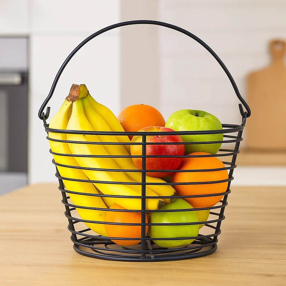 Metal Fruit Basket with Handle | Full House Lebanon