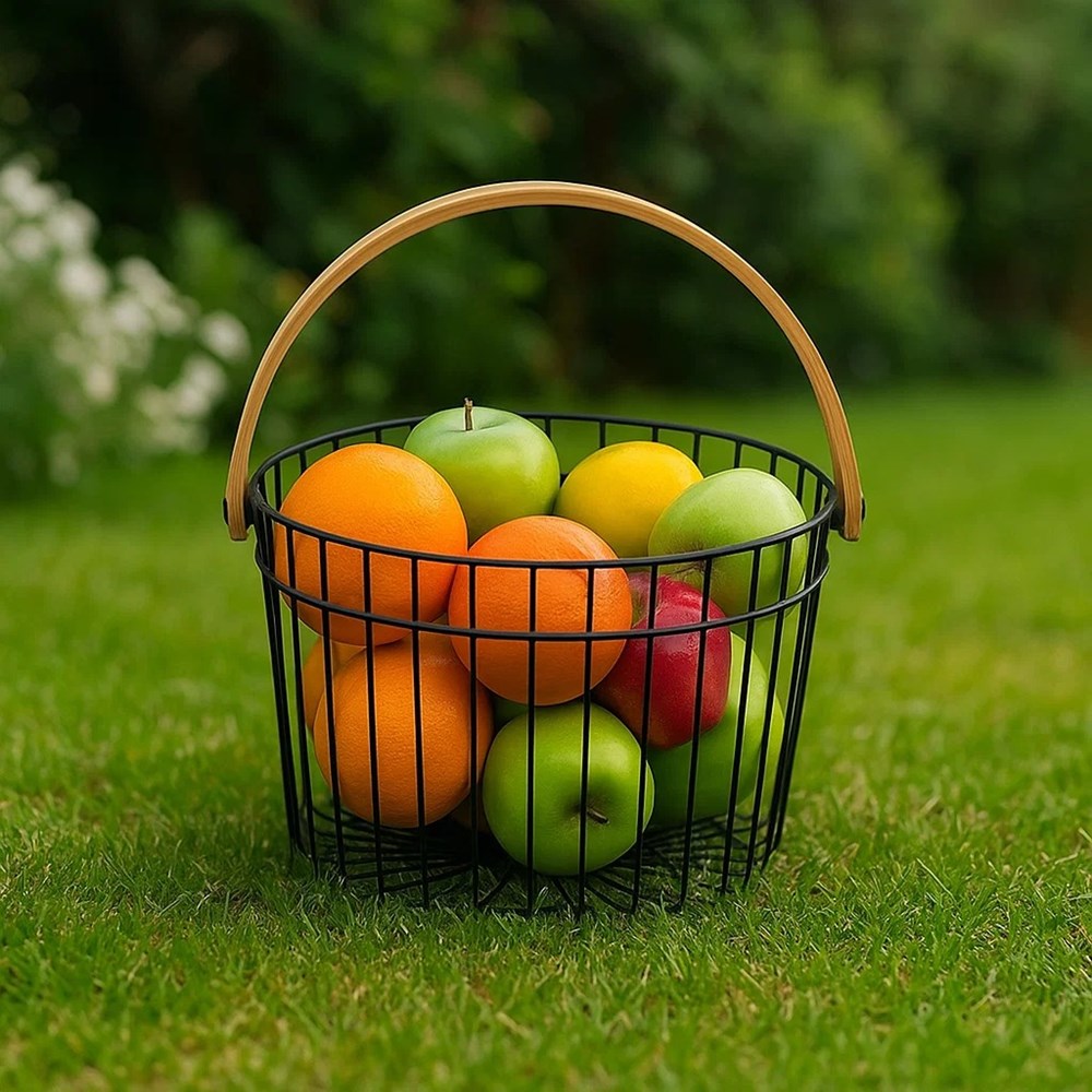 Round Metal Wire Basket | Full House Lebanon