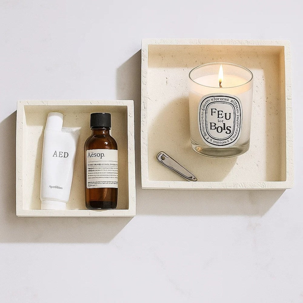 Square Stone Tray - Small | Full House Lebanon