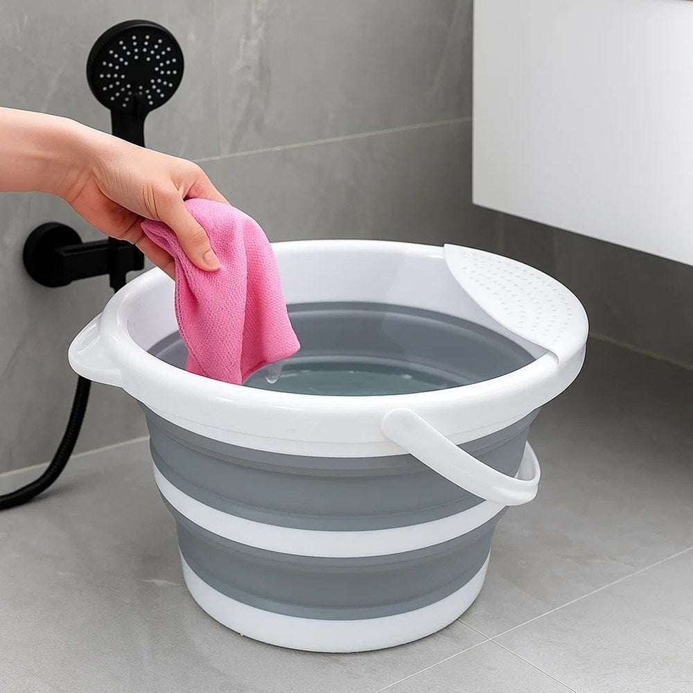 Collapsible Silicone Cleaning Bucket | Full House Lebanon