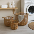 Rattan Storage Basket Set (3 Pcs) | Full House Lebanon
