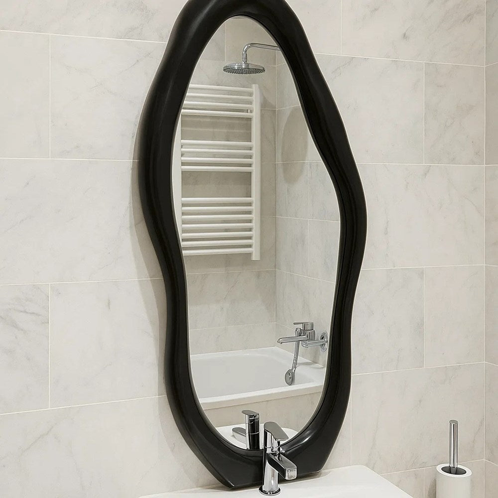 Irregular Wavy Wall Mirror | Full House Lebanon