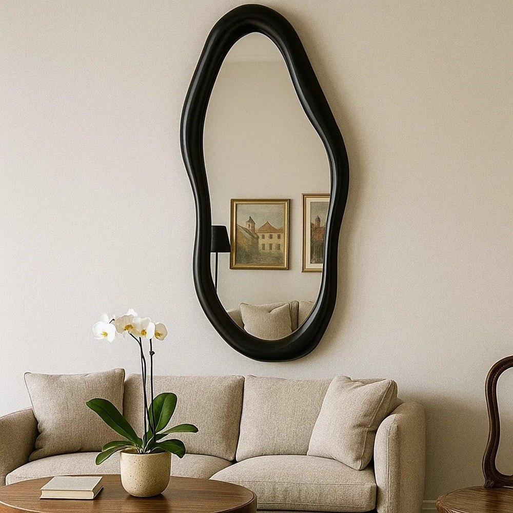 Irregular Wavy Wall Mirror
