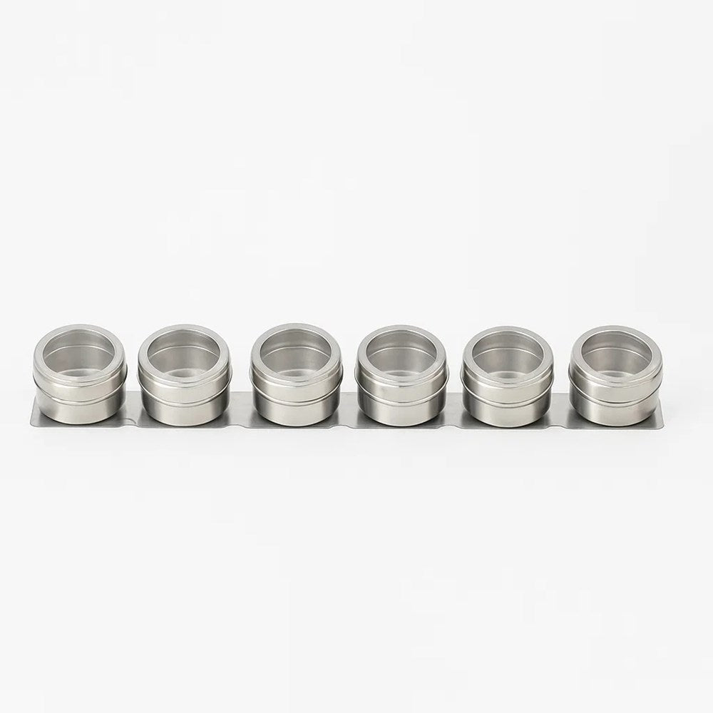 6 Magnetic Jar Spice Rack | Full House Lebanon
