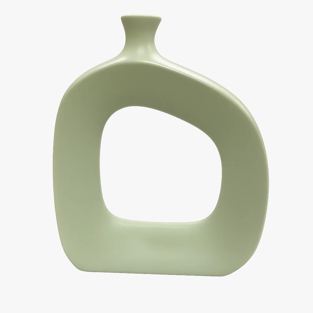 Modern Hollow Ceramic Vase | Full House Lebanon