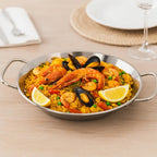 Stainless Steel Paella Pan - Medium | Full House Lebanon