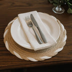 Cannon Cotton Rope Placemat - Large, Beige | Full House Lebanon