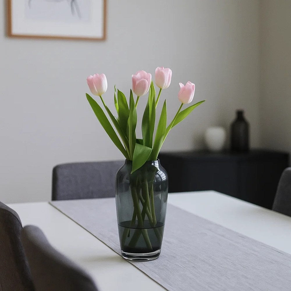 Dark Green Glass Vase | Full House Lebanon