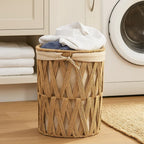 Cannon Woven Basket with Lid & Fabric Lining - Large | Full House Lebanon