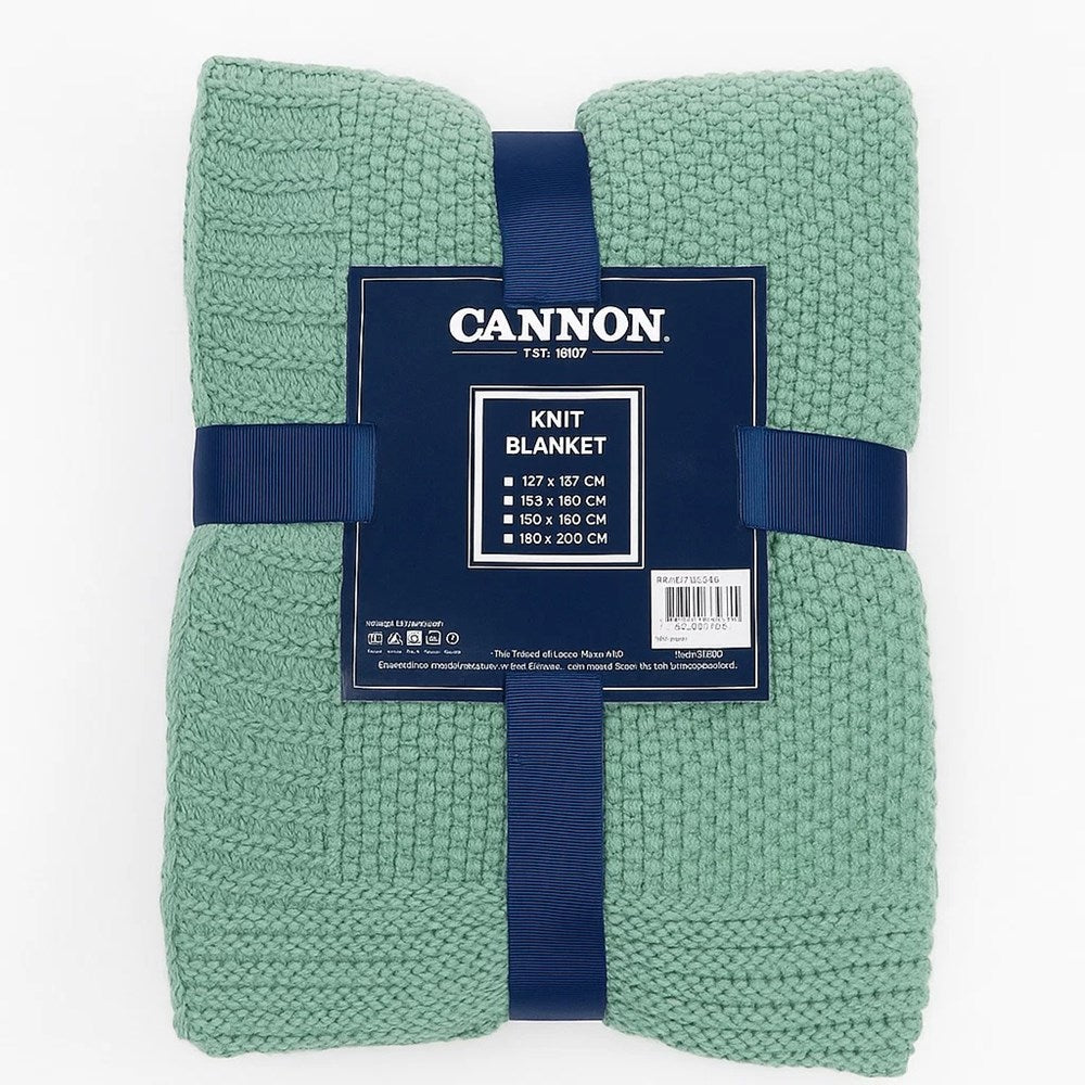 Cannon Knitted Throw Blanket | Full House Lebanon