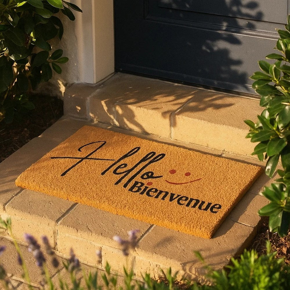 Coir Door Mat - HELLO | Full House Lebanon
