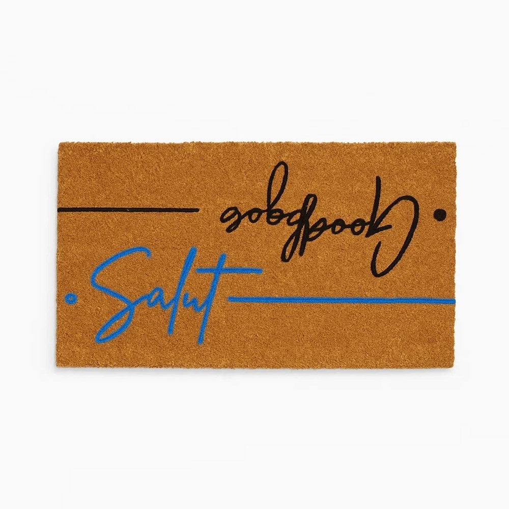 Coir Door Mat - Welcome/Bienvenue | Full House Lebanon