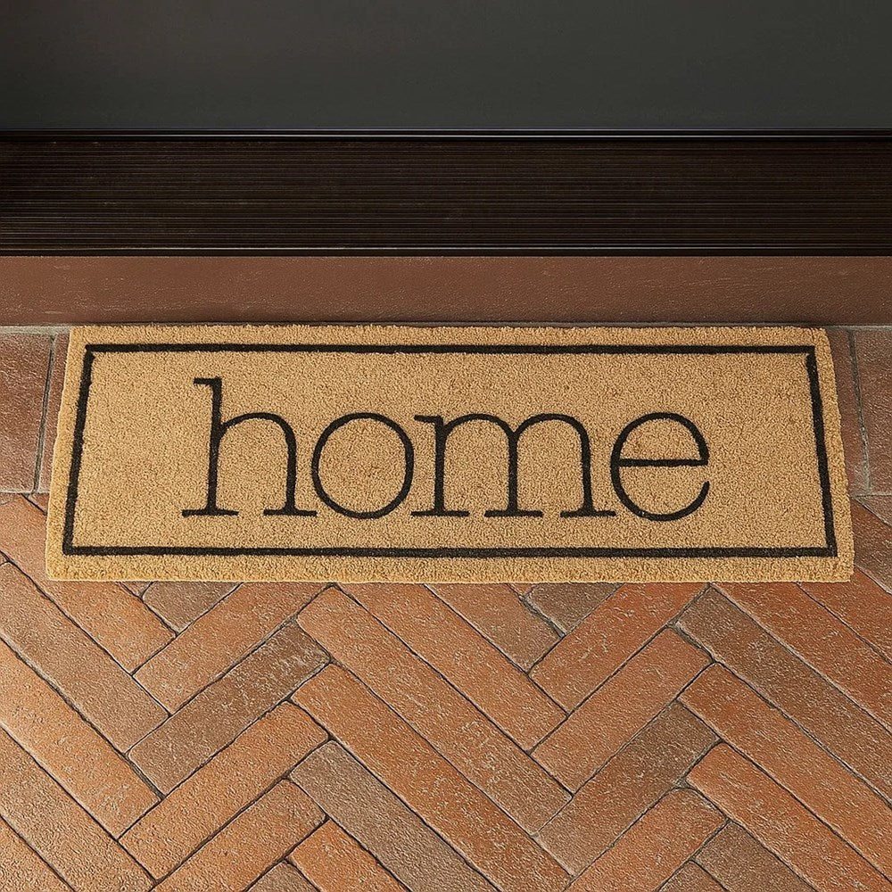 Home Printed Black Line Doormat | Full House Lebanon