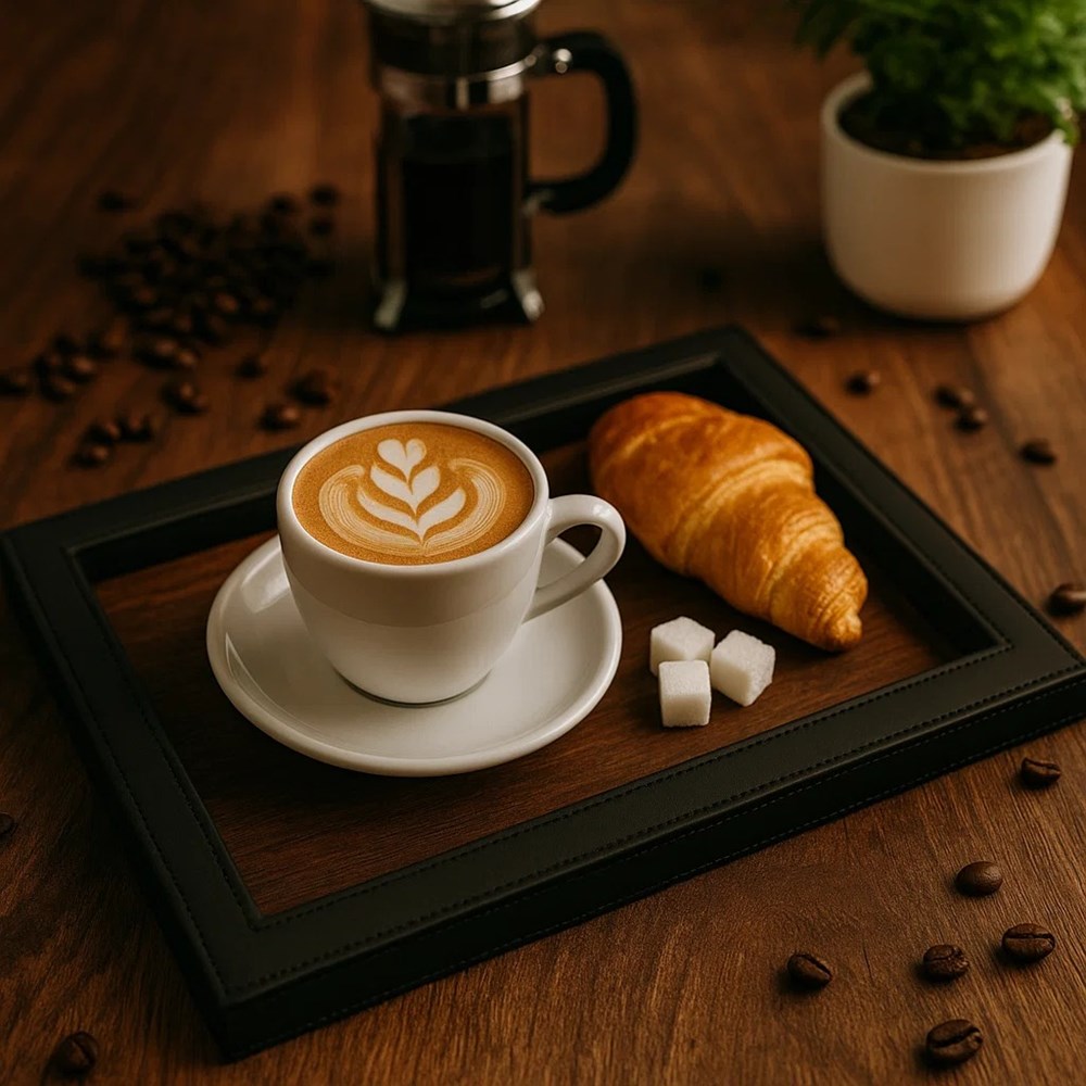 Rectangular Acrylic Serving Tray (2 Pcs) | Full House Lebanon