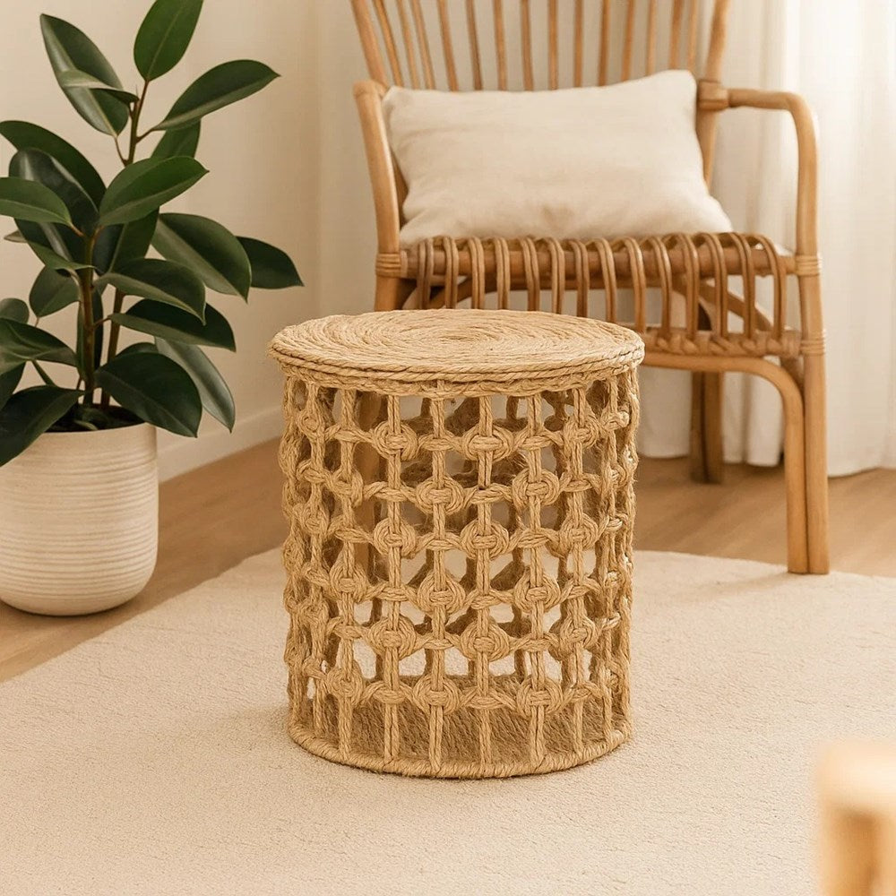 Handwoven Nesting Tables (3 Pcs) | Full House Lebanon