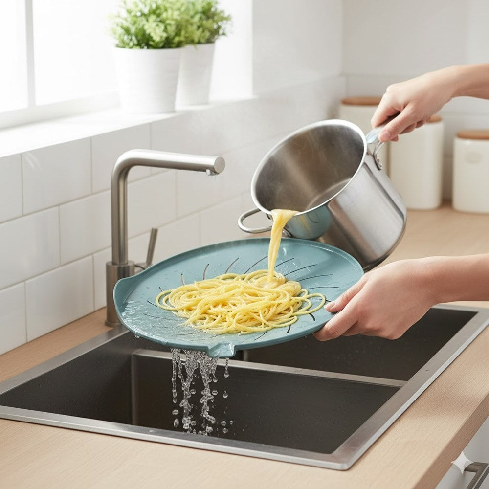 Food Preparation Colander - Light Blue | Full House Lebanon