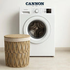 Cannon Woven Basket with Lid & Fabric Lining - Small | Full House Lebanon