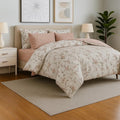 Cannon Floral Bed Sheet Double Fitted (3 Pcs) | Full House Lebanon