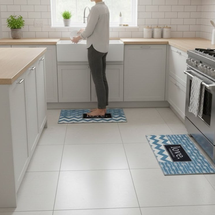 Non-slip Kitchen Mat (2 Pcs) | Full House Lebanon