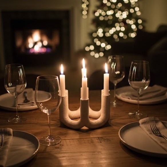 Stone Candle Holder | Full House Lebanon