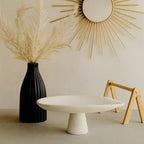 Footed Decorative Stone Platter | Full House Lebanon