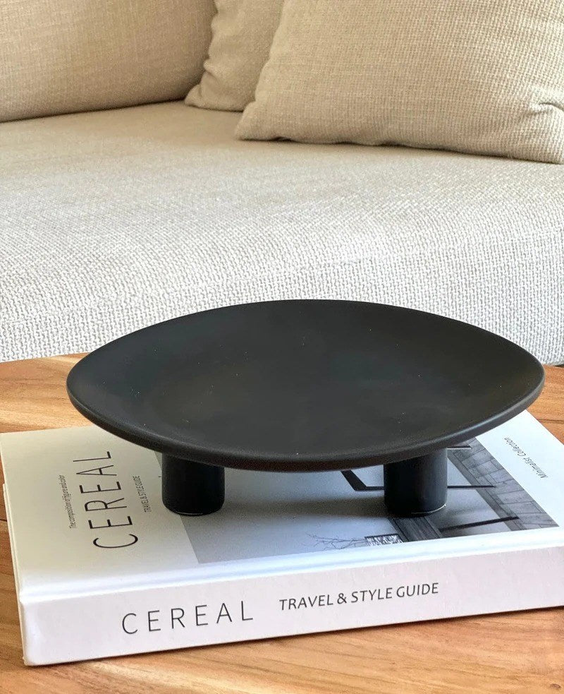 Matte Pedestal Display Tray | Full House Lebanon