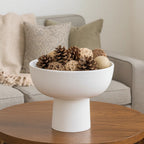 White Porcelain Footed Bowl | Full House Lebanon