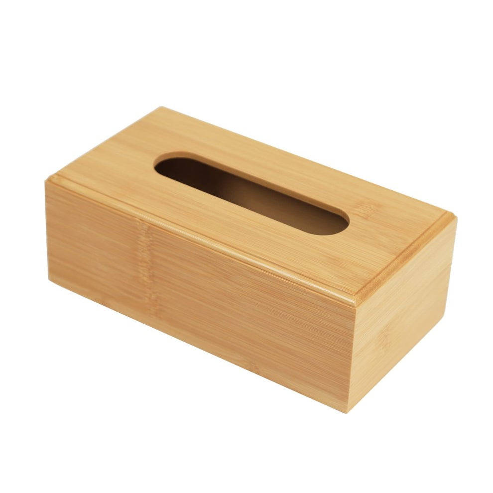 Rectangular Bamboo Tissue Box | Full House Lebanon