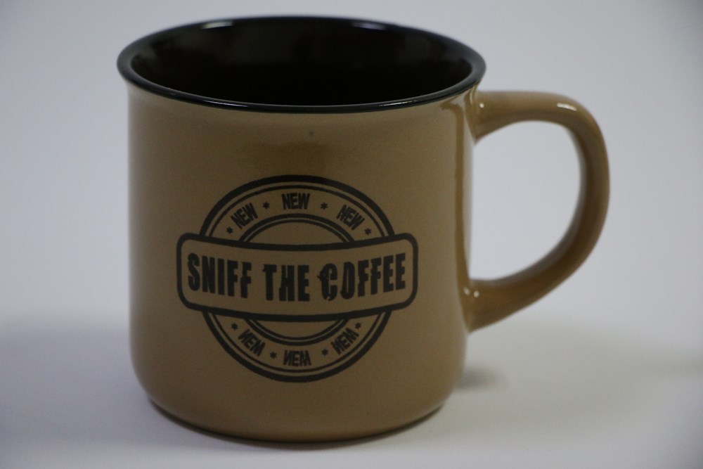 Sniff the Coffee Mug - Yellow | Full House Lebanon