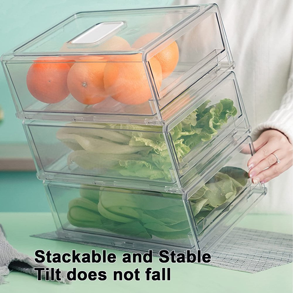 Pull-out Fridge Drawer  Organizer