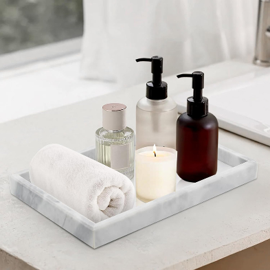 Rectangular Marble Tray | Full House Lebanon