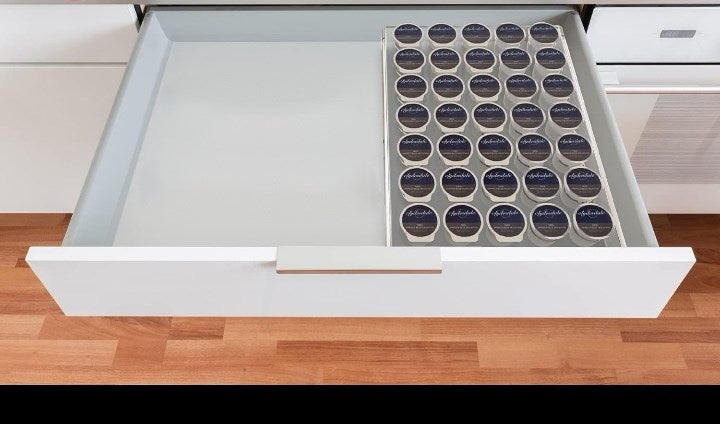 Coffee & Creamer Acrylic Pod Holder (35 Pods) | Full House Lebanon