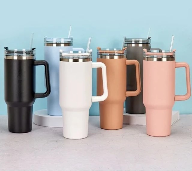 Vacuum Insulated Stainless Steel Mug - Black | Full House Lebanon