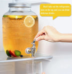 Glass Dispenser with a Tap | Full House Lebanon
