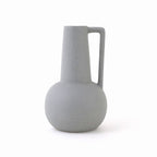 Ceramic Vase with Handle - White | Full House Lebanon