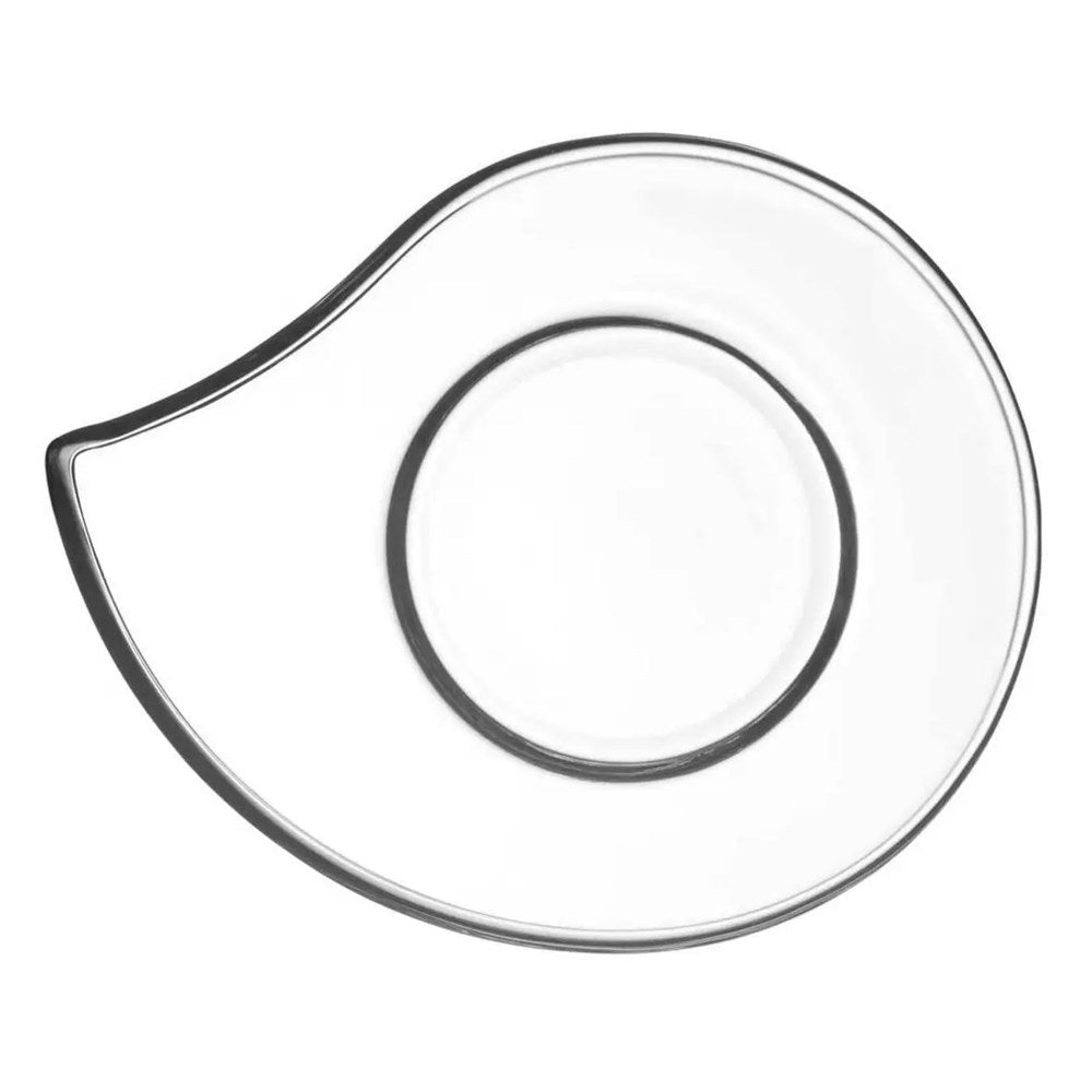 LAV EVA Glass Saucers Set (Half a Dozen) | Full House Lebanon