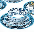 Blue Patterned Dinnerware - Mug | Full House Lebanon