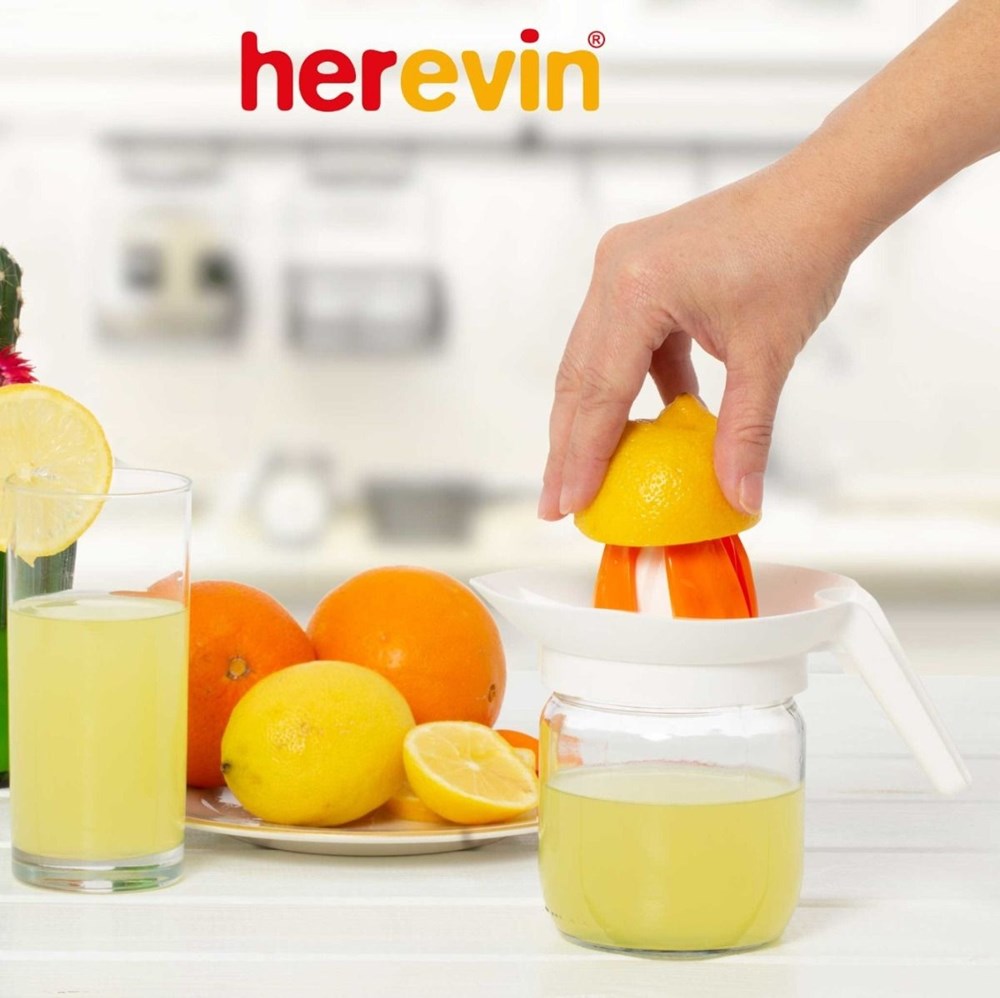 Herevin Lemon Squeezer - Orange | Full House Lebanon
