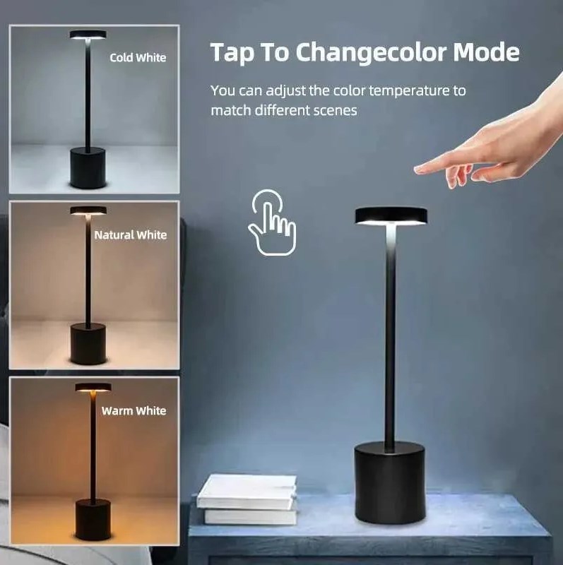 Metal Table Lamp - Black | Full House Lebanon