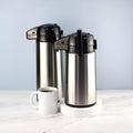 Stainless Steel Pump Flask | Full House Lebanon