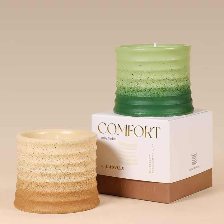 Comfort Scented Candle - Green | Full House Lebanon