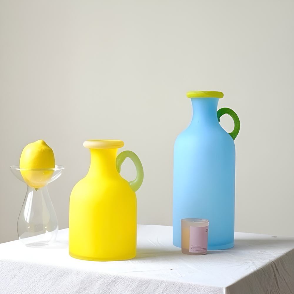 Frosted Glass Vase | Full House Lebanon