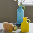 Frosted Glass Vase - Tall | Full House Lebanon
