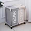 2- Compartments Laundry Basket | Full House Lebanon