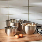 Stainless Steel Mixing Bowl with Airtight Lid - 19 cm | Full House Lebanon