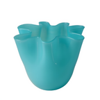 Ruffle Edged Glass Vase | Full House Lebanon