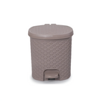 Rattan Trash Bin - 21 L, White | Full House Lebanon
