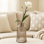 Ribbed Glass Vase | Full House Lebanon
