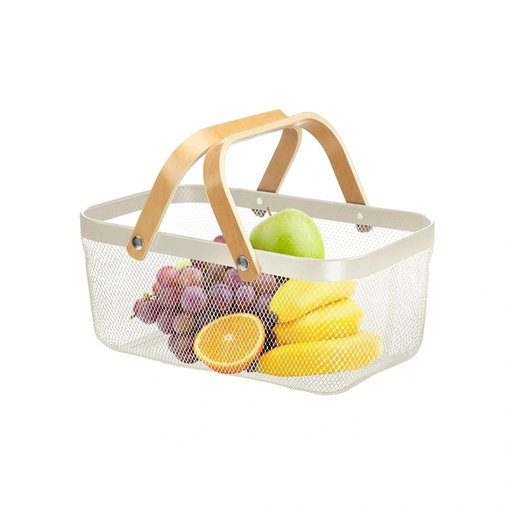 Rectangular Metal Fruit Basket | Full House Lebanon