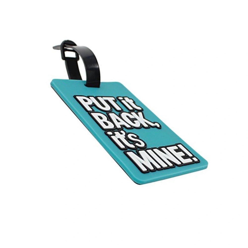 Luggage Tag (2 Pcs) - Black | Full House Lebanon